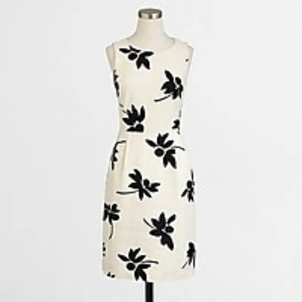 J.Crew Factory Floral Cotton Dress NWT